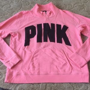 Victoria’s Secret PINK Half Zip jacket Large